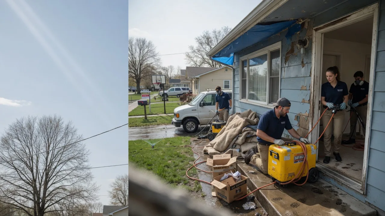 Basement Flood Cleanup in Tensed, ID near me